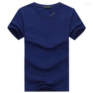 Garnitury męskie B9467 Prosta kreatywna linia designu solidna bawełniana T-koszule