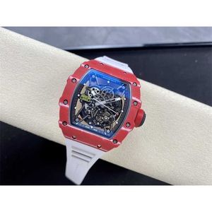 RM35-02 Watches Superclone Mens Tourbillon svänghjul lyx t+ fabriksmekanisk klocka helautomatisk rörelse klockband röda djävlar 01xd 3ZC5