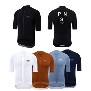 Cycling Shirts Tops PNS Summer Classic Cycling Jersey Men Short Sleeve Shirt Breathable Quick Dry MTB Road Bike Top Moutain Bicycle Cycling Clothing 230820