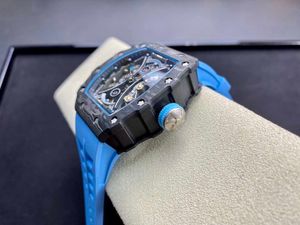 Richards Milles Tourbillon ZF Factory Designer Watch RM5301 Real Watch Tourbillon Rafael Nadal Superclone Men handledsklockor 24kJ Mekanisk UHR NTPT COBARIBER C