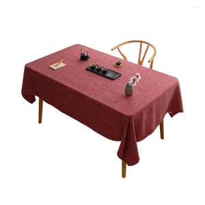 Panno da tavolo giappone e corea imitazione in lino di cotone casa piccola tappetino da tè fresco fresco