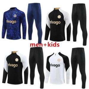 23-24 CFC Soccer Jersey Long Sleeve Kids Kit Tracksuit Pulisic 23/24 Mount Havertz Sterling Jorginho Training Shirt Koulibaly Kante Track Suits