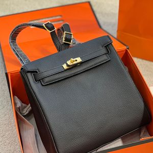 Tasarımcılar Moda Ado Çanta Satchel Sırt Çantası 22cm Kadın Lüks Toates Omuz Çantaları Damgalı Kilitli Lady Deri Dair Ootd