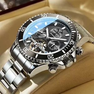 Andra bärbara enheter 2023 Ny Ailang Wristwatch Men Business Automatisk mekanisk klocka Fashion Luxury Tourbillon Sport Watches Relogi S