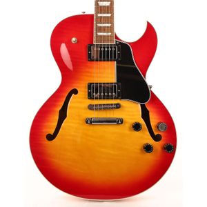 Memphis E S-1 37 Classic Heritage Cherry Sunburst 2002 Electric Guitar som samma av bilderna