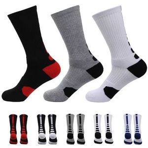 ABD Profesyonel Elit Basketbol Çorapları Uzun Diz Atletik Spor Çorapları Ming Sıkıştırma Termal Kış Çorapları Orta Tüp Havlu Alt Spor Çorap Unisex