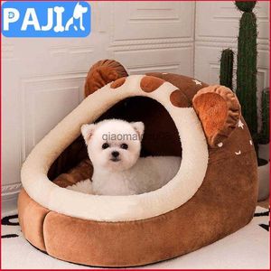 Other Pet Supplies NEW Pet House Puppy Kennel Mat For Dogs Animals Cat Kitten Nest Foldable Small Dogs Basket Teddy Chihuahua Cave Dog Bed HKD230821