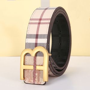 Designer Men Largura da correia 3,8 cm de alta qualidade Belt Burchele Business Cinturão casual tem 9 estilos de moda clássica