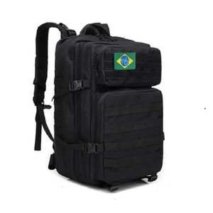 Backpacking packar stora molle vandring ryggsäckar väskor affärsmän ryggsäck armé militär taktisk mochila camping utomhus ryggsäck 25l45l 230821