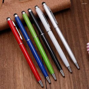 2pcs kapazitive Kugelschreiberstifte für Schreibbürozubehör für Schullieferungen Schüler Lehrer Schreibwaren Mobile Touch Pen