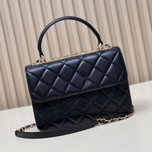 10A Designer Handbag Luxury Chain Bags Sheepskin Trendy Women Totes 25cm High Imitation Crossbody with Box