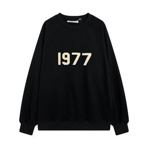 Designer hoodies för tröja brev tryckt långärmad jumper crewneck lös huva tröja vit svart bomullsgata kläder röd hoodie storlek s-xl