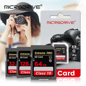 Hard Drivers Extreme Pro SD Card 256GB 128GB 64GB 32GB 16GB Flash Memory Card SDXC SDHC Card Class 10 UHS-I For Camera 230818