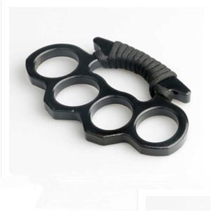 Thickened Plastic Binding Rope Finger Tiger Glass Fiber Alloy Self Legal Defense Four Hand Brace Aluminum Hr3K Drop Delivery Sports Ou Dhw95