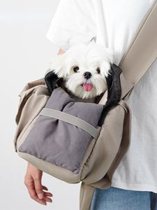 Кошачьи перевозчики для питомца дышащая сумочка многофункциональная сумка для собак Тедди бишон