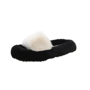 Women Winter Home Autumn Free Shipping Warm Winter Cotton Slippers New Product Black White Green Orange Wood Floor Warm Breathable Wear-resistant Outdoor Shoes