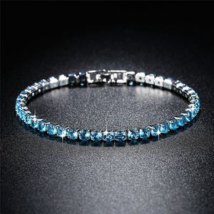 2023 Tennis Chain Bracelets Designer for women bracelet Luxury Cubic Zirconia Classic Bling Iced Out 2/3/4/5/6 Hip Hop Jewelry Wedding Jewelry for Women Men Gift