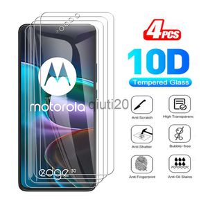 Ochrona ekranu telefonu komórkowego 1-4pcs Wysoka definicja W pełni zadaszona Film ochronny szklany do Motorola Edge 30 Edge 30 Neo HD Screen Protector x0821