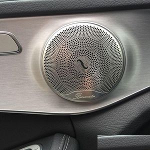 Audio samochodowe 4PCS o głośnik er Drzwi wykończenia akcesoria wnętymi dla Benz E/C/GLC Klasa W213 W205 Dostarczanie dostarczania mobilne Motorc DH6UK