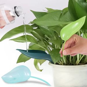 Creative leaf shape succulent potted plant watering funnel drainage plant root irrigation watering flower lazy watering flower artifact