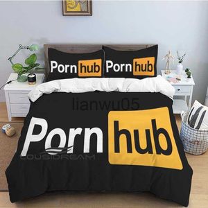 Zestawy arkuszy Pornhub kołdra Four Seasons King Size Arkusz łóżka trzyczęściowy zestaw fantasy Montauk Duvet Cover Cover Zestaw okładki x0821