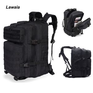 Mochila Pacote Lawaia Hunting Backpack Outdoor Militares Milhas de Mochilas Esportivas Táticas Campo de Campo 50L 1000D Nylon Trekking à prova d'água 230821