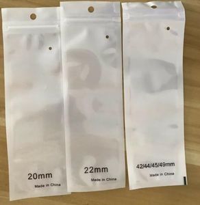 6*19 cm Stume da pacchetto di polvere di vellico in plastica universale per la serie di watch Apple Ultra 8 SE 7 6 5 4 3 44mm 49mm 49mm 45mm 41mm 42 mm 45 mm Braccialetta per cinghia di orologio da orologio