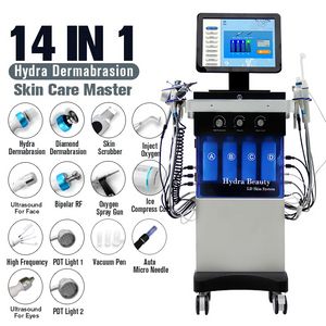 OEM Maquina Hidrafacial Beauty Diamond Peeling Microdermabrasion Machine For Blackhead Remover Hydra Dermabrasion Facial 10.4" Touch screen