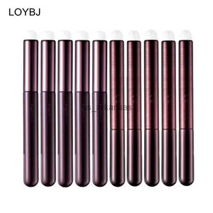 Make -up Pinsel Loybj 5/10pcs Happyrim Mini Lippenbürste Concealer Make -up Pinsel Kosmetischer Lippenstift Concealer Natural Smudge Beatuy Make -up Pinsel HKD230821