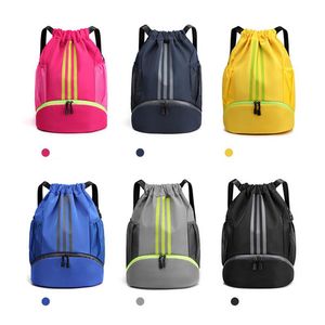 Bags Gym Drawstring Sports Backpacks For Fitness Big Women Travel Gymnastics Basketball Athletics Training Ball Men's Shoulder Bags