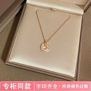 Baogeli Copper Coin Necklace 2023 New Style Charm Female ClaVicle Chain Gift for Best Friends