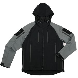 Giacche da uomo patchwork soft shell uomini tactical autunno inverno impermeabile con cappuccio calda con cappuccio da uomo cappotti artoriali militari all'aperto 230821