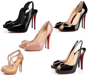 Popüler Modeli Kadınlar Sandalet Sandalet Ayakkabı Platform Ayakkabı Arka Sarma Topuk Seksi Sığ Kesik Ayakkabı Bir Karakter Düğün Partisi Günlük Kadın Pompaları EU35-43 Kutu