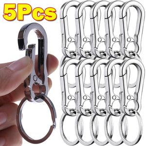 Keychains 5st Metal Gourd Buckle Keychain Climbing Hook Car Strong Carabiner Formtillbehör Vintage Key Chain Ring