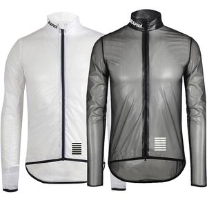 Cykelskjorta toppar Raphaing Pro Watertproof Cycling Jacket Windbreaker Lätt ultralätt som kör Ridning Ciclismo Windproof Cycle Rain Clothing 230821