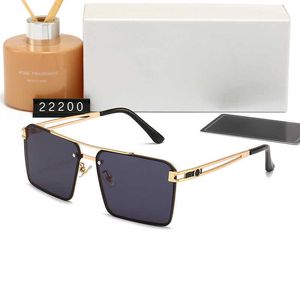 Designer Sonnenbrille für Frauen Männer Sonnenbrille Männer Damen Freizeit Strand Hochwertige Brille Outdoor Klassische Luxus de Soleil Sonnenbrillen Eyewear 22200