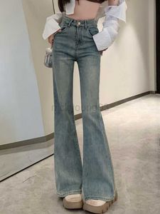 Jeans femminile estate burle y2k jeans eleganti donne designer di fiamma in vita alta francetta