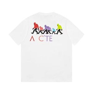 camisetas de designer de mensagens de camisetas femininas wmens tee mass letras casuais ao ar livre imprimidas no mesmo estilo para casais camisetas de alta qualidade soltas e versáteis em tamanhos grandes