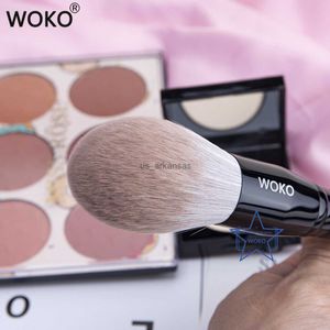 Makeup Brushes Extra Large Powder Brush High-quality Flame Type Super Soft High Elasticity Loose Powder Brush Face Bronzer Powder Setting Brush HKD230821