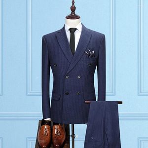 Erkek takım elbise özel damat gelinlik blazer pantolon iş üst düzey klasik pantolon sa07-74999