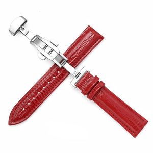 Watch Bands Lucard Multned Pulf Welf Weight 18mm 20mm 22m con fascia di fibbia per farfalla in acciaio inossidabile automatico 230821