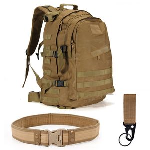 Backpacking Packs 55L 3D Outdoor Sport Militär ryggsäck Taktiska ryggsäckar Klättring av ryggsäck Camping Vandring Trekking Rucksack Travel Military Bag 230821