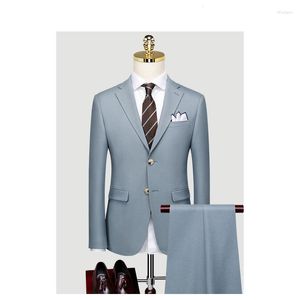 Men's Suits Custom Made Groom Wedding Dress Blazer Pants Business High-end Classic Trousers SA04-79999