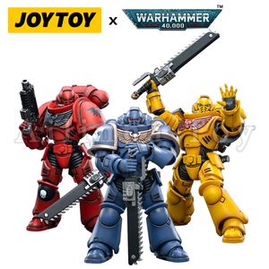 Militära figurer Joytoy 1/18 Action Figure Intercessors Trio Anime Collection Militär modell 230818