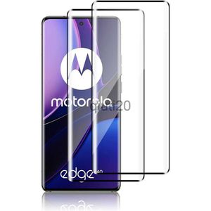 Protekcje ekranu telefonu komórkowego 3D Zakrzywione pełne pokrycie szkło temperowane dla Moto Edge 40 Screen Protector Film dla Motolora Moto Edge40 XT2303-2 6,55 cala x 0821