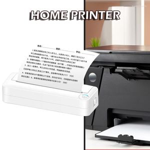 Home Thermal Drucker Tragbares Tintenloser A4 Mobiltelefon Bluetooth-kompatible drahtlose Fernbedienung Langes Lebensdauer einfach zu bedienen