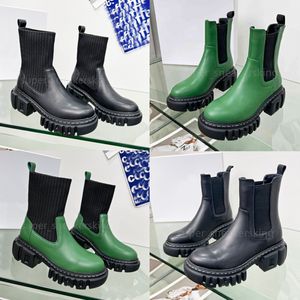 En iyi tasarımcı botları kadın çorap botları baskı üç siyah yeşil paris lüksler yüksek çorap bot moda kadın spor ayakkabı patik boyutu 35-41