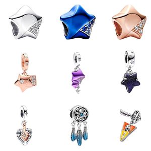 925 CANCHIO STERING ALTRO SPINEGNO BRACCHETTO BONE SPINATORE BRACELLA LUCKE STAR GUARDIAN PANDORA GIOITÀ ACCESSORI ACCESSI DELLA GRATUITA