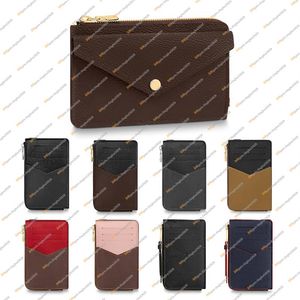 Unisex Fashion Designer Luxury RECTO VERSO Wallet Key Pouch Coin Purse Credit Card Holder TOP Mirror Quality M69431 M69420 M69421 2383