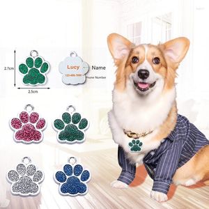 Dog Tag Custom Personalized Engraved Pet Puppy Cat ID Collar Tags Stainless Steel Accessories For Small Dogs Pets